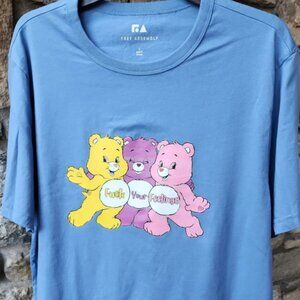 Naughty Don't Care Bears Snarky Humor Tee